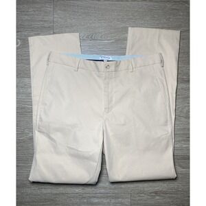Peter Millar Khaki Raleigh Performance Pants ME0EB77FB Golf Chino Men's 33x32